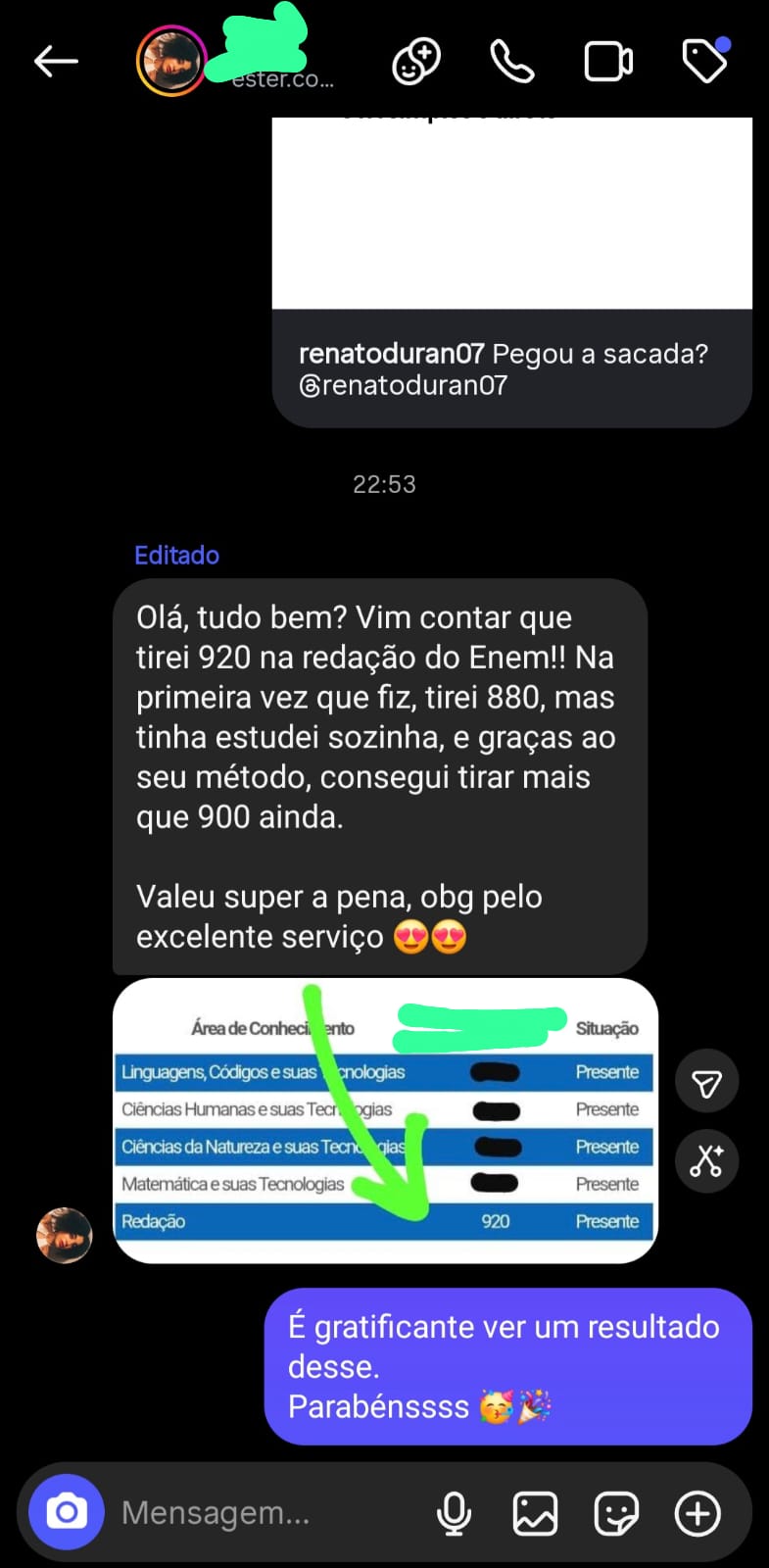 Ester · redação ENEM